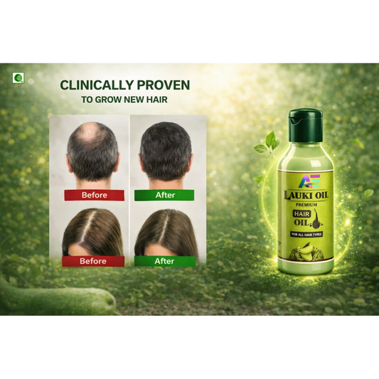 🌿 Lauki Hair Oil – Ayurvedic Care for Healthy Hair 💚 | Buy 1 Get 1 FREE 🎁